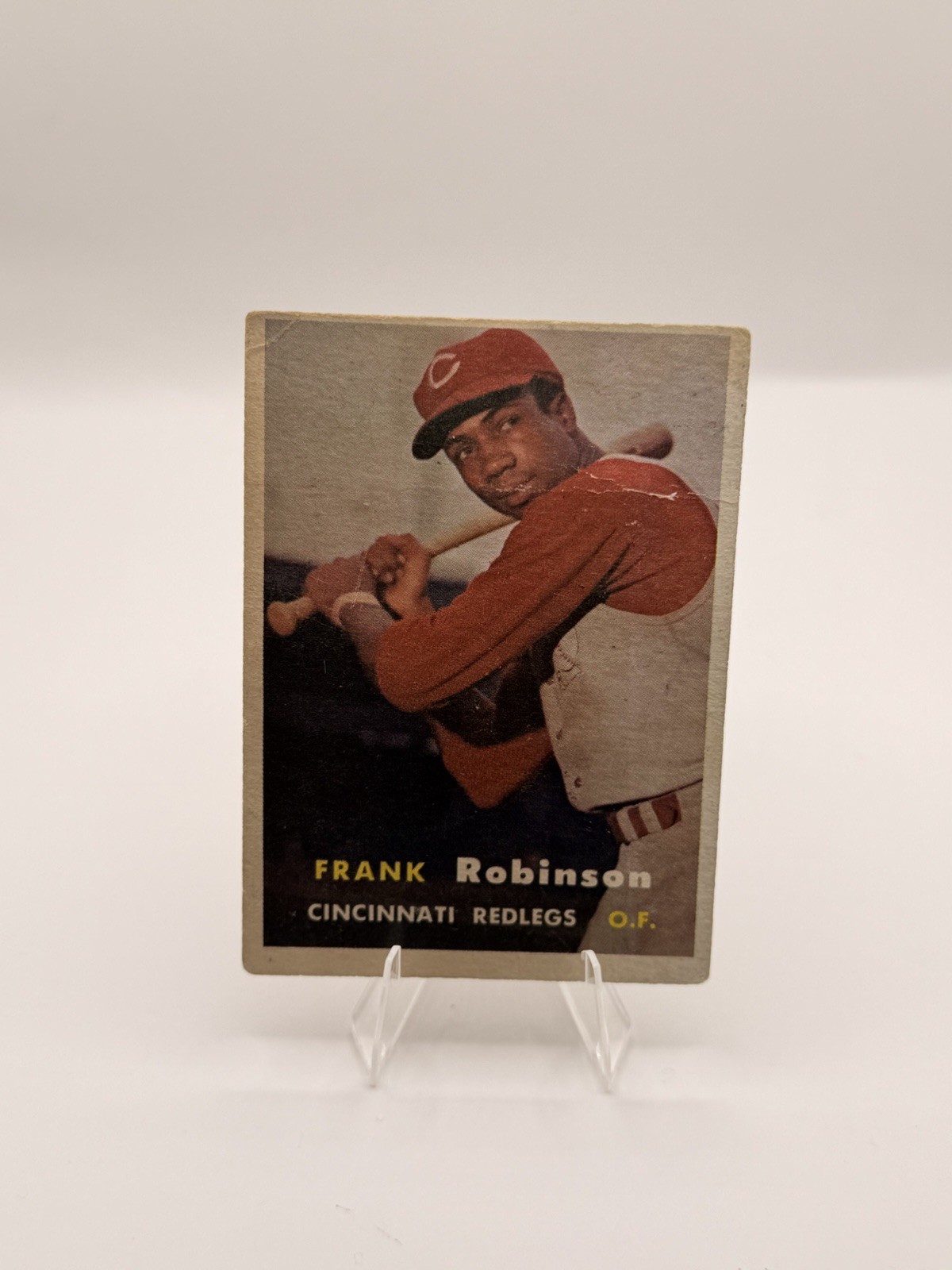 1957 Topps - Frank Robinson #35 (RC) Rookie Card 1957 Topps - Frank Robinson #35 (RC) Rookie Card