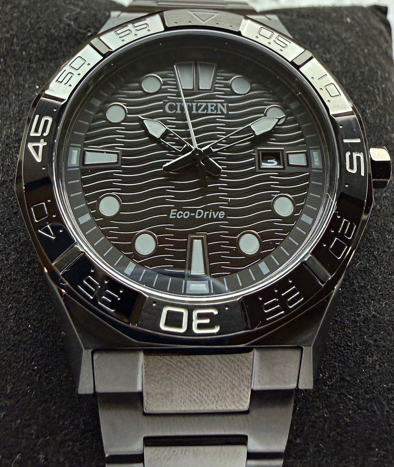 Citizen Brycen Eco-Drive AW1855-52E Men’s Black Watch 42mm NEW IN BOX Citizen Brycen Eco-Drive AW1855-52E Men’s Black Watch 42mm NEW IN BOX