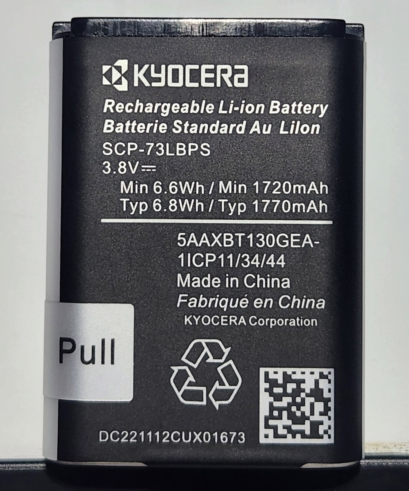 Kyocera SCP-73LBPS Battery for DuraXV Extreme E4810 DuraXE Epic E4830 Phones