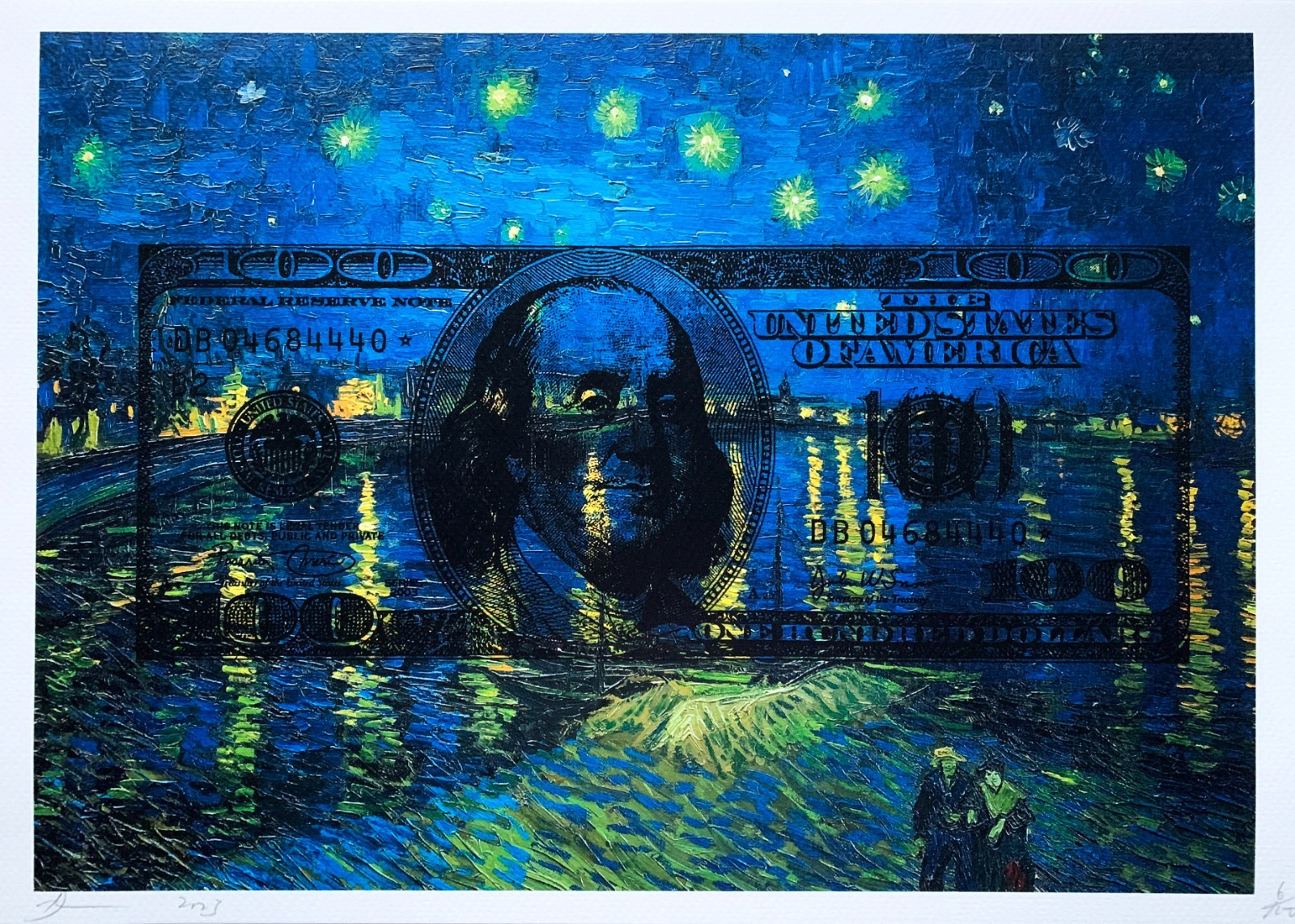 Death NYC  original signed limited edition print with COA