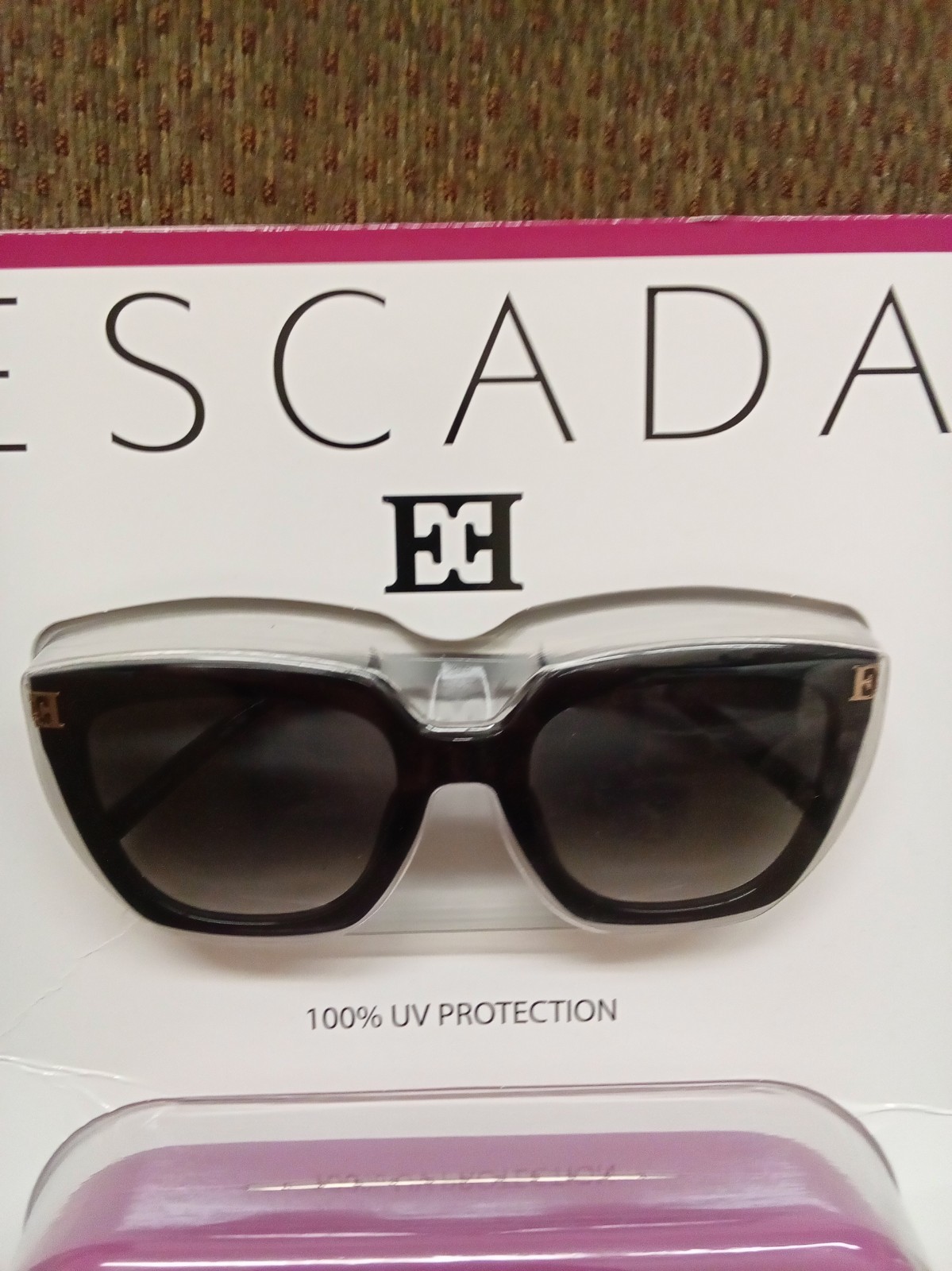 Escada Sunglasses Gradient w/ Case 100% UV Protection Women