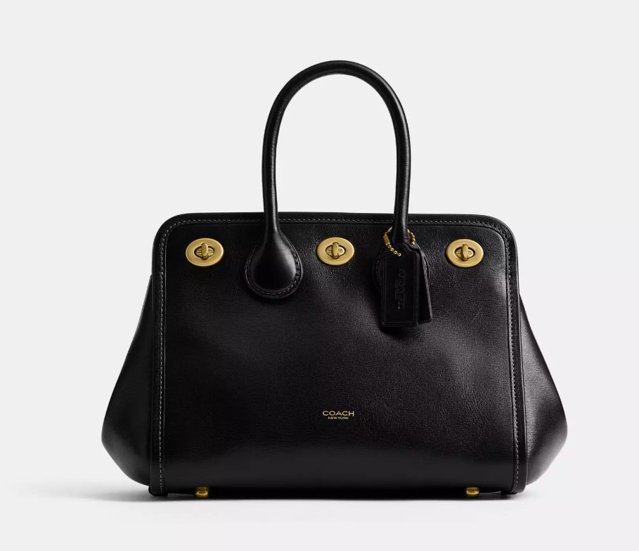 COACH Turnlock Tote Bag 22 Black (NWT), Runway Limited Release COACH Turnlock Tote Bag 22 Black (NWT), Runway Limited Release