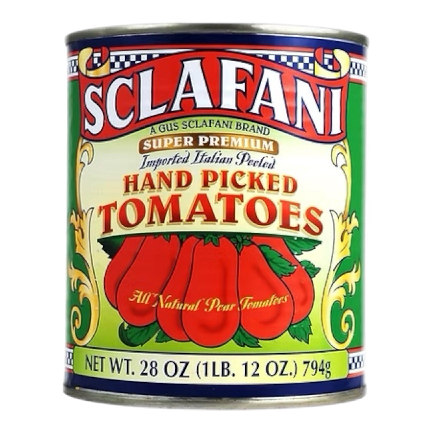 Sclafani Italian Hand Picked Tomatoes Super Premium 28 Oz 12 Pack Imported Italy Sclafani Italian Hand Picked Tomatoes Super Premium 28 Oz 12 Pack Imported Italy