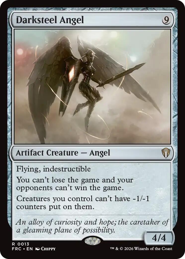 Darksteel Angel - 13 - NM - Commander: Reality Fracture - MTG