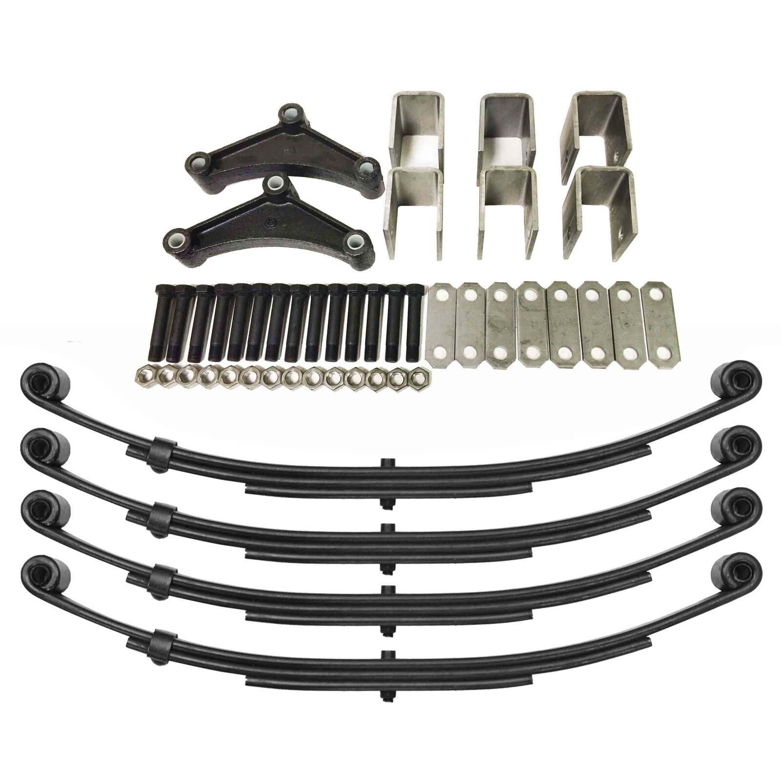 LIBRA 4000lbs 4K Tandem Trailer Axle Suspension Kit 2000lbs Leaf Spring & Hanger