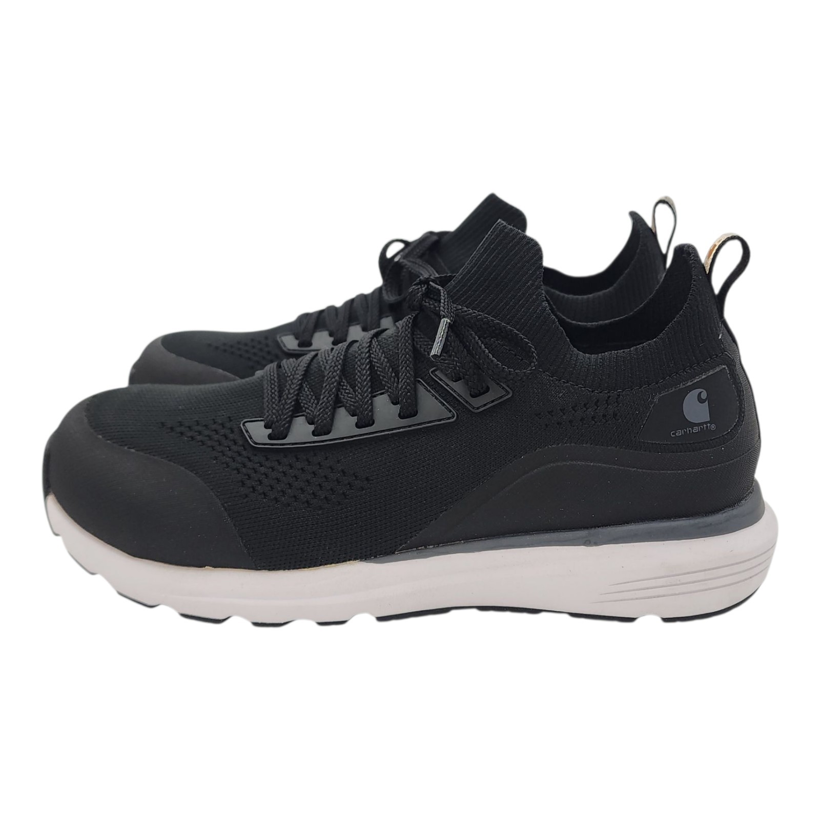 Women’s Carhartt Haslet SD Nano Toe Work Shoes Black FS2401-W Size 8 Display