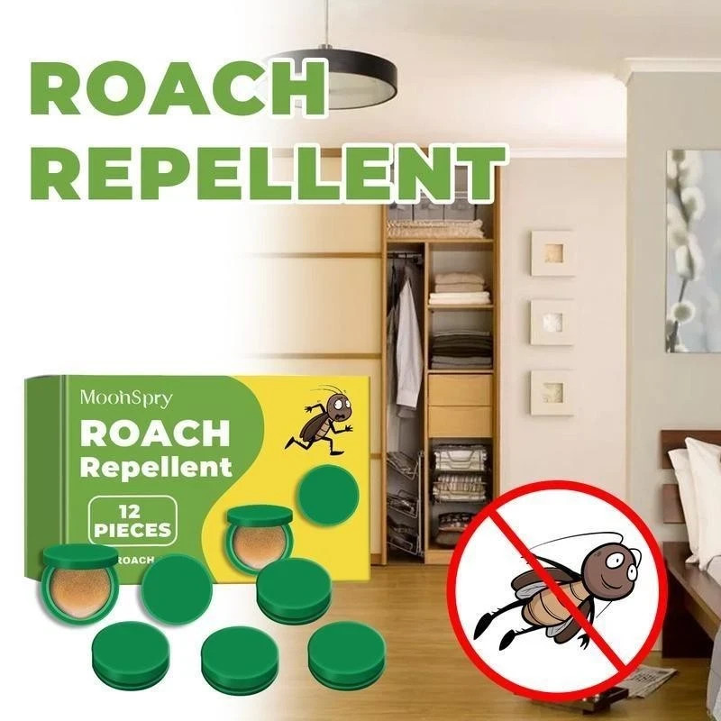 36 pieces-Moonspry Roach Repellent-3 sets of 12-free shipping