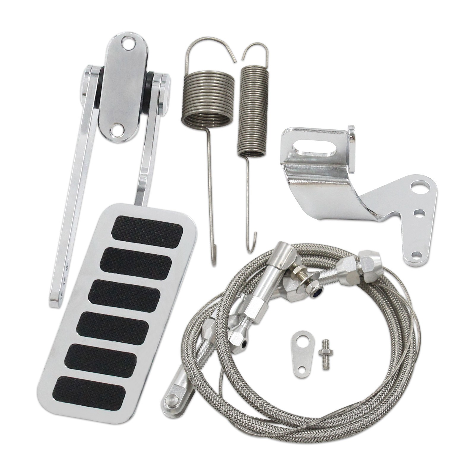 Universal Street Rod Aluminum Gas Pedal w/24