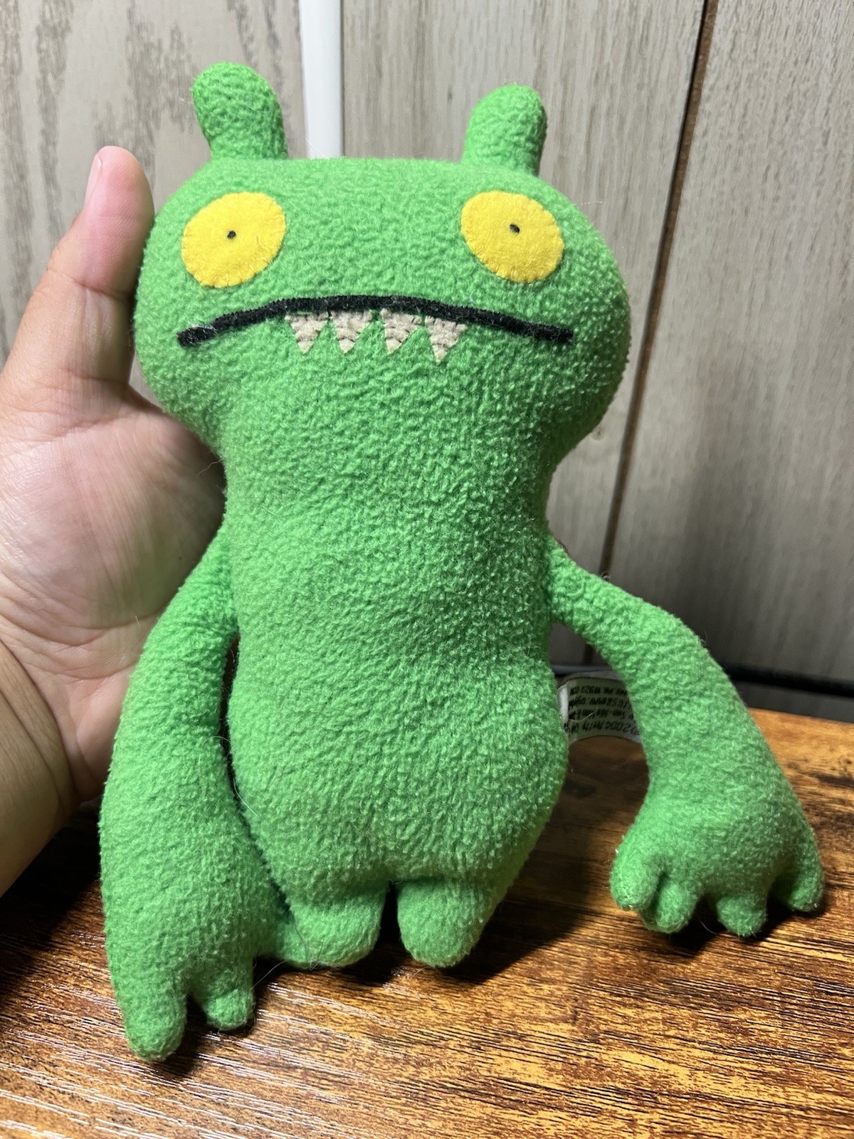 Ugly Doll Plush - Green - Two Eye Monster - Approximately 7” Ugly Doll Plush - Green - Two Eye Monster - Approximately 7”