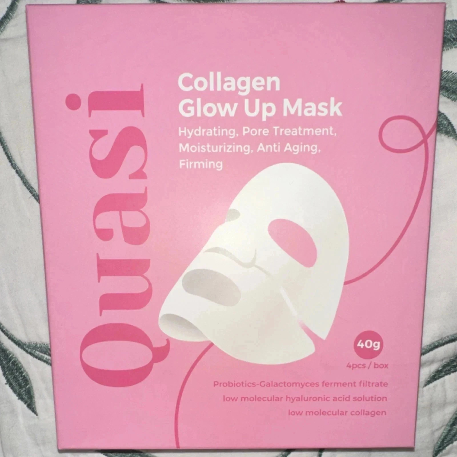 Quasi-Collagen Glow Up Mask | Hydrating & Firming Facial Mask -  US