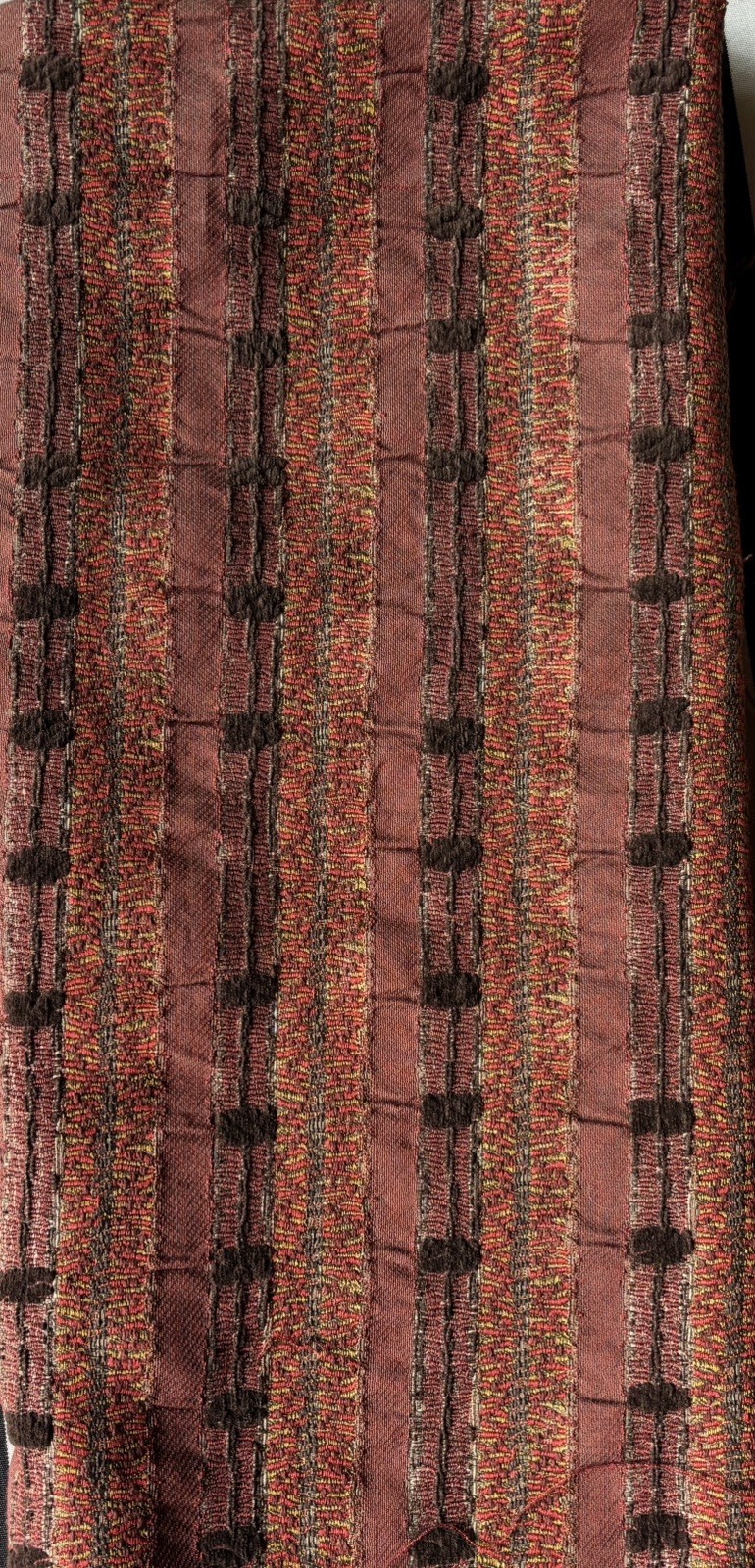 Donghia “Station Stripe” Designer Upholstery Fabric 1  1/3 Y msrp $200+ WOW