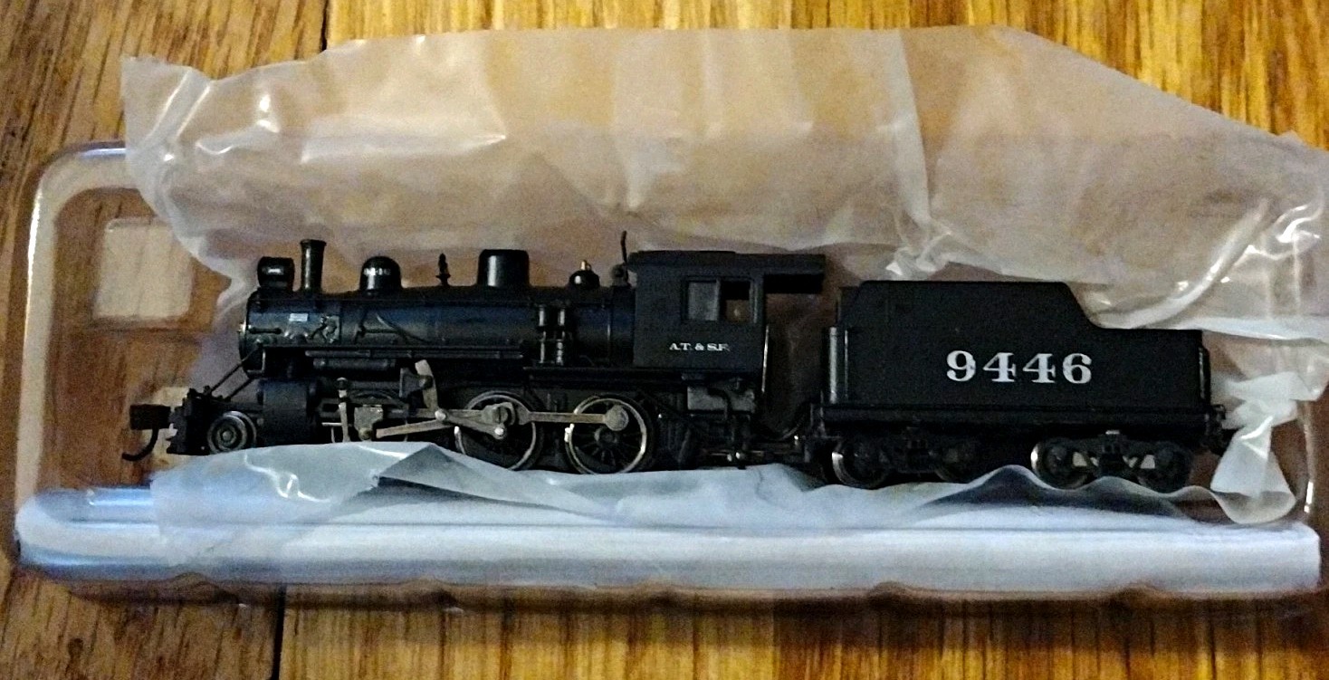 Bachmann N Scale ALCO 2-6-0 Steam Loco DCC Santa Fe ATSF 9446 51754 Bachmann N Scale ALCO 2-6-0 Steam Loco DCC Santa Fe ATSF 9446 51754
