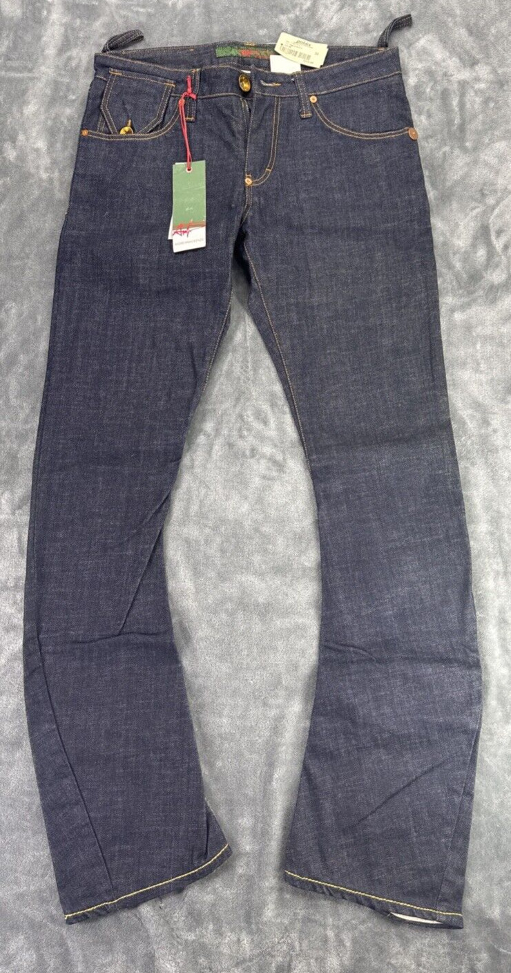 Andrew Mackenzie Men\'s Print Curve Jeans Size 32 Rare