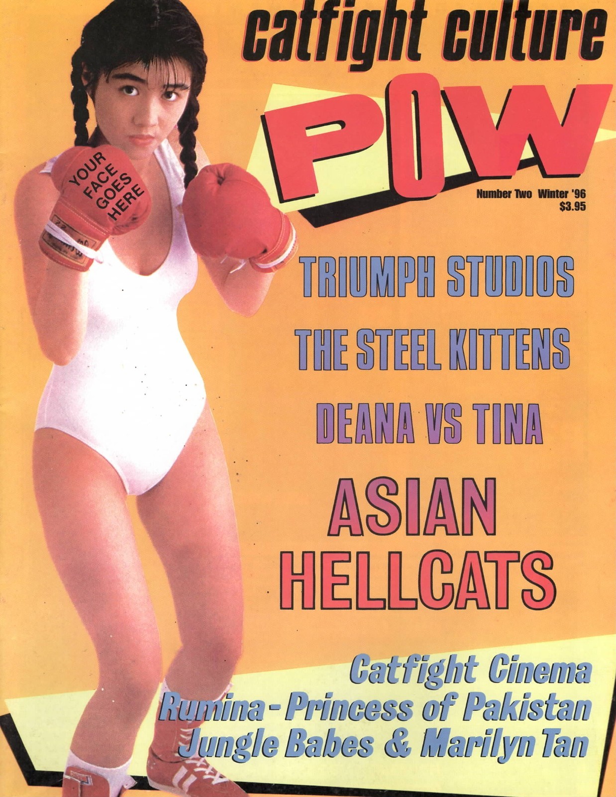Pow Magazine #2 (1996: Draculina Publishing) Catfight Cinema Pow Magazine #2 (1996: Draculina Publishing) Catfight Cinema