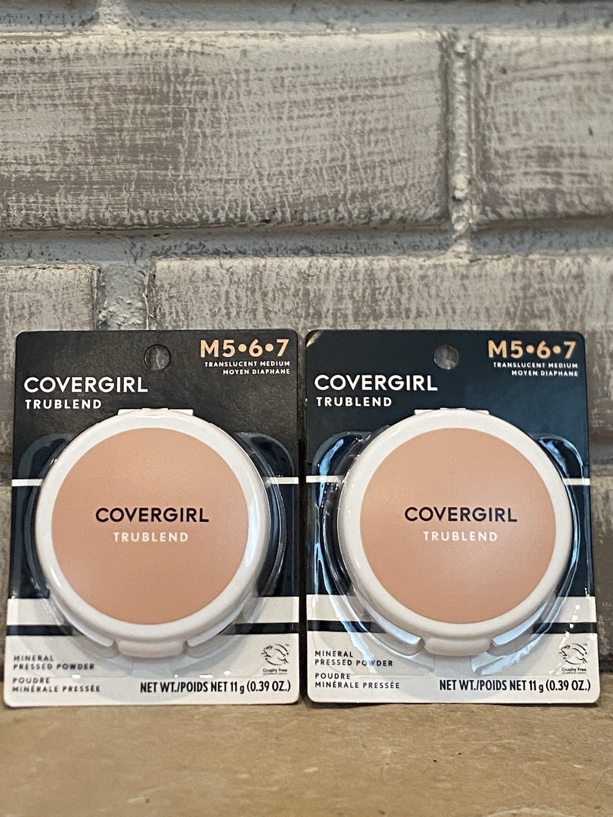 Covergirl Trublend Mineral Pressed Powder Translucent Medium M 5 6 7 Shade 2Pack Covergirl Trublend Mineral Pressed Powder Translucent Medium M 5 6 7 Shade 2Pack