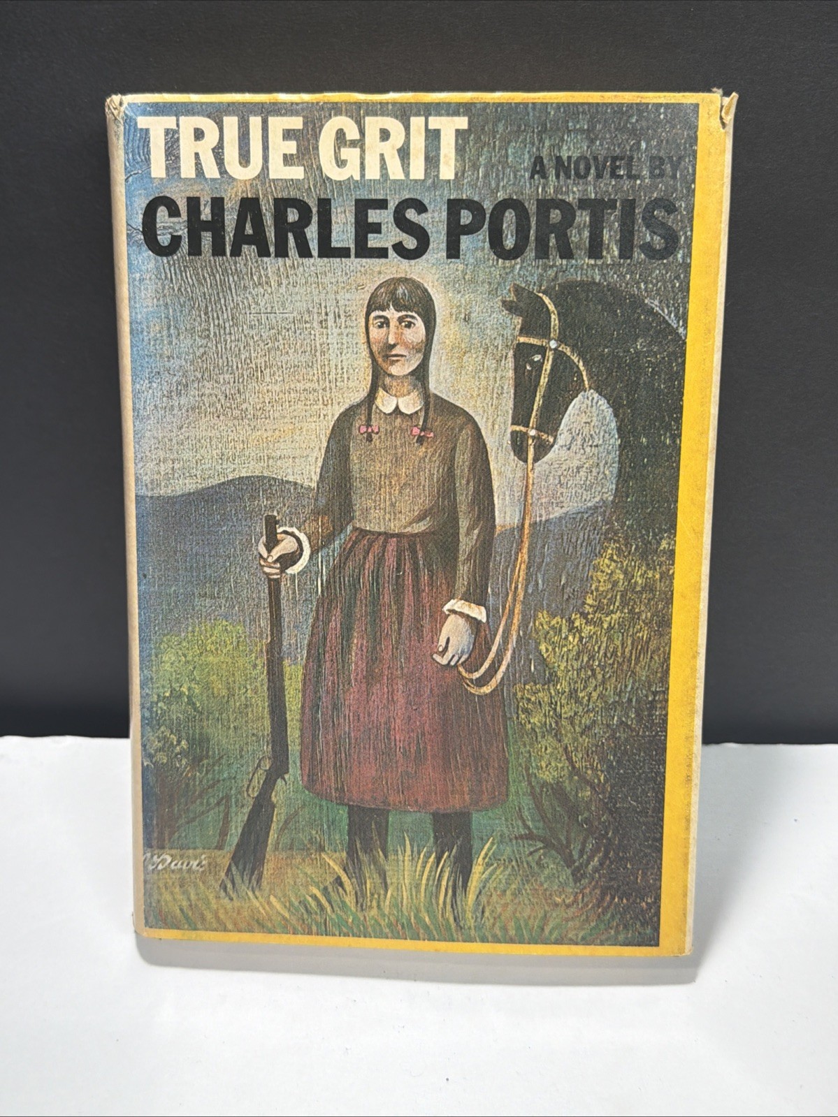 True Grit by Charles Portis Second Printing 1968, HB w/ DJ Rare True Grit by Charles Portis Second Printing 1968, HB w/ DJ Rare