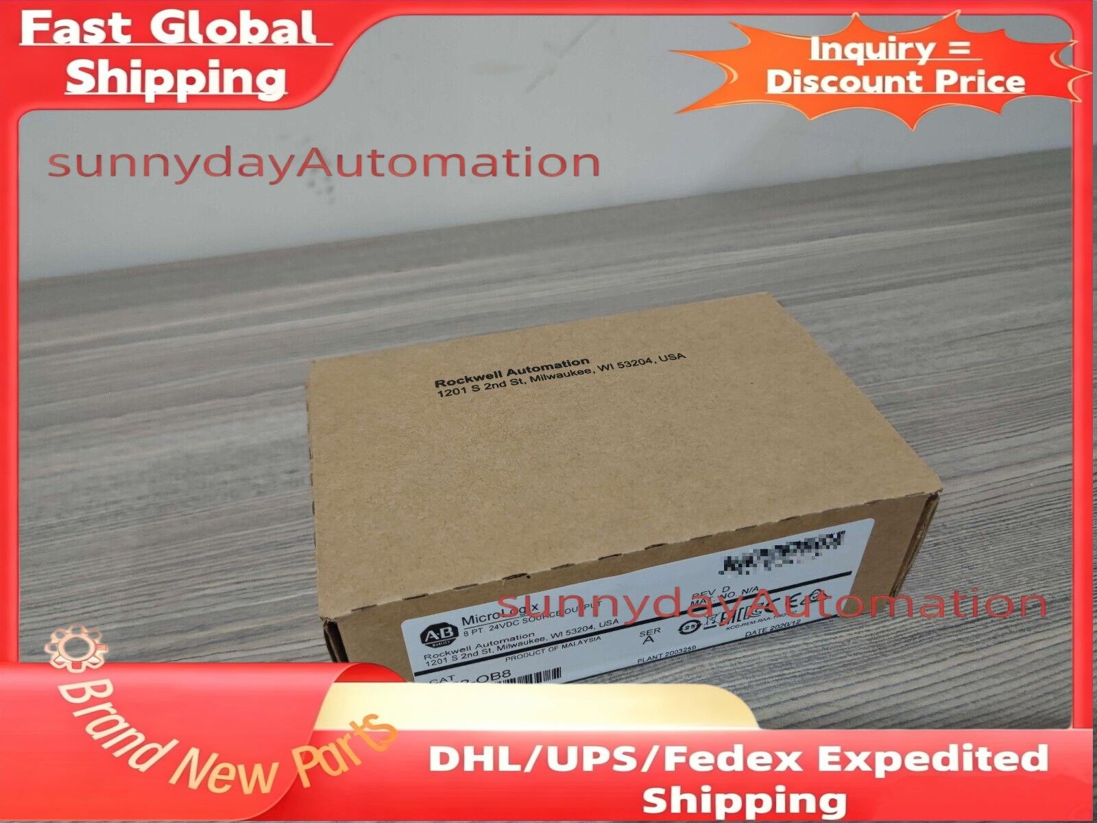 New Allen-Bradley 1762-OB8 MicroLogix 8 Point Digital Output Module 1762OB8 New Allen-Bradley 1762-OB8 MicroLogix 8 Point Digital Output Module 1762OB8