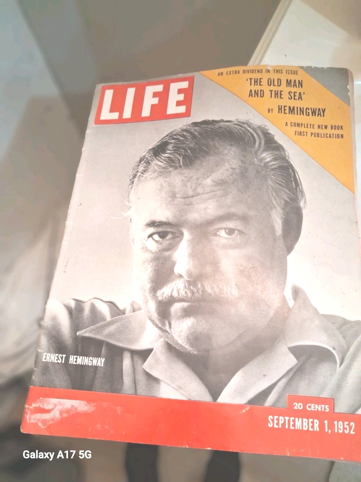 Life Magazine - Ernest Hemingway The Old Man And The Sea September 1 1952 Life Magazine - Ernest Hemingway The Old Man And The Sea September 1 1952