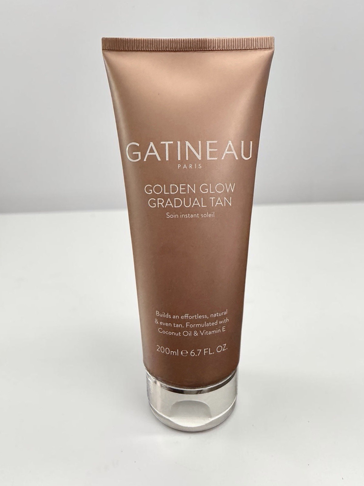 NEW~ Gatineau Paris GOLDEN GLOW Gradual TAN Soin Instant 6.7 fl oz 200 mL Soleil