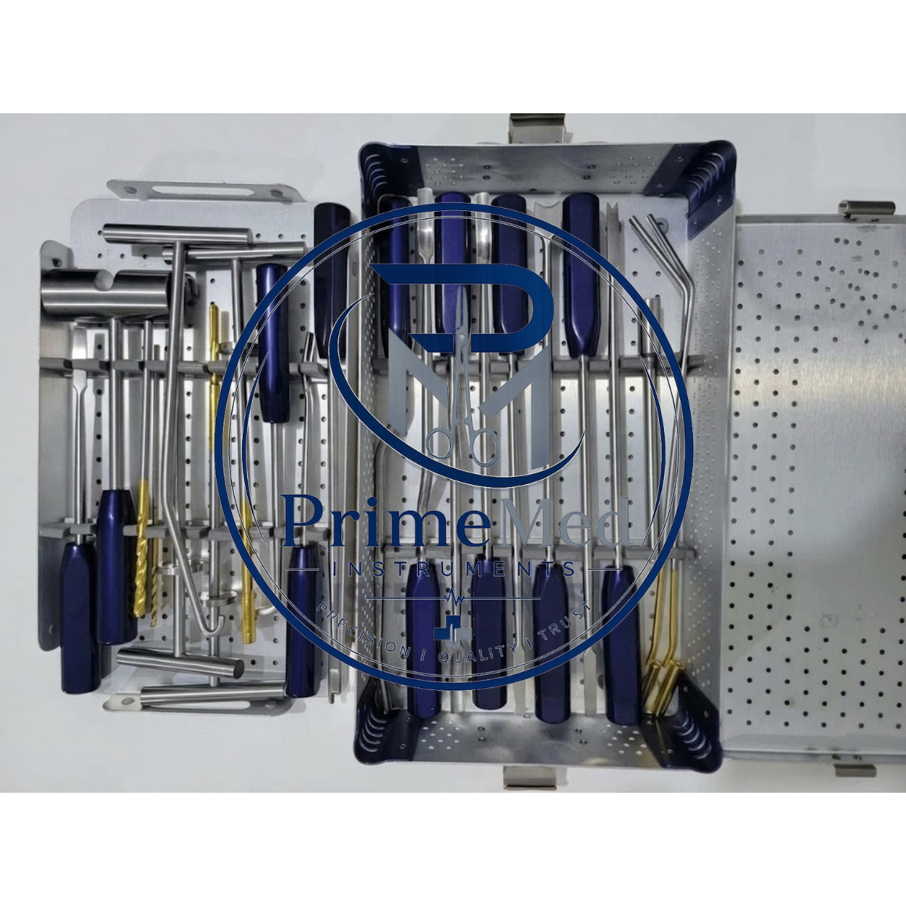 Orthopedic Bone Cement Removal Instruments Set With Box Top Quality