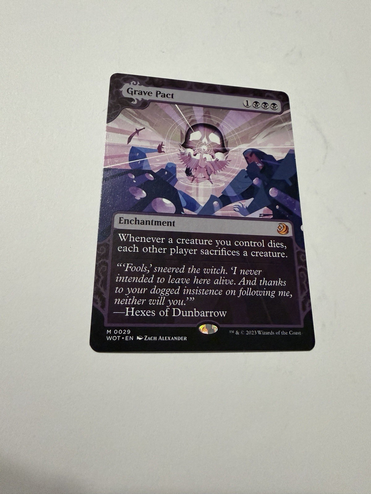 Grave Pact Wilds of Eldraine: Enchanting Tales Regular