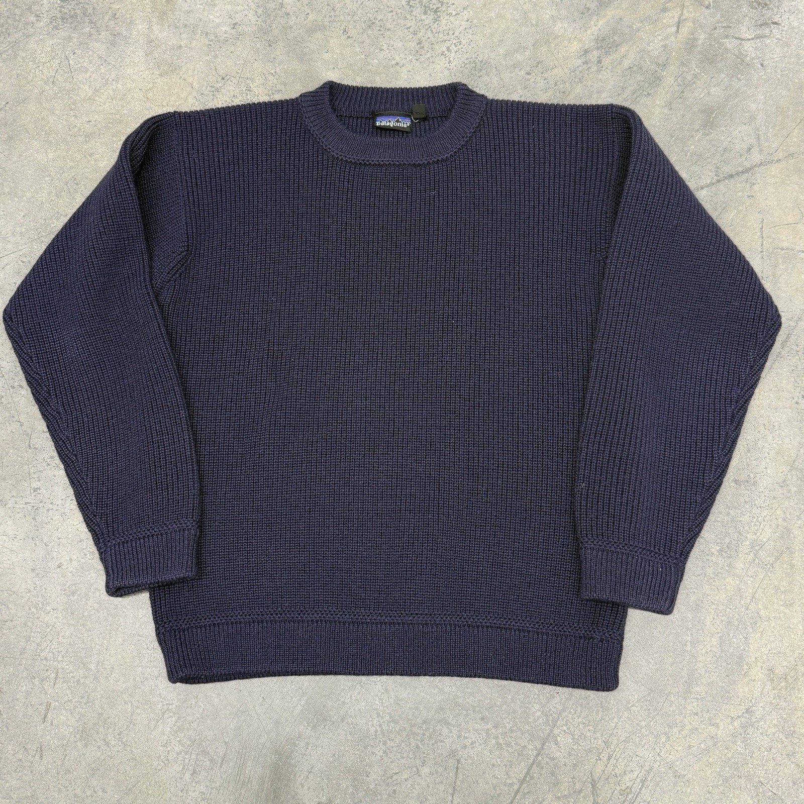 Vtg Patagonia Men’s ‘Chamonix’ Guide Sweater Medium 100% Wool