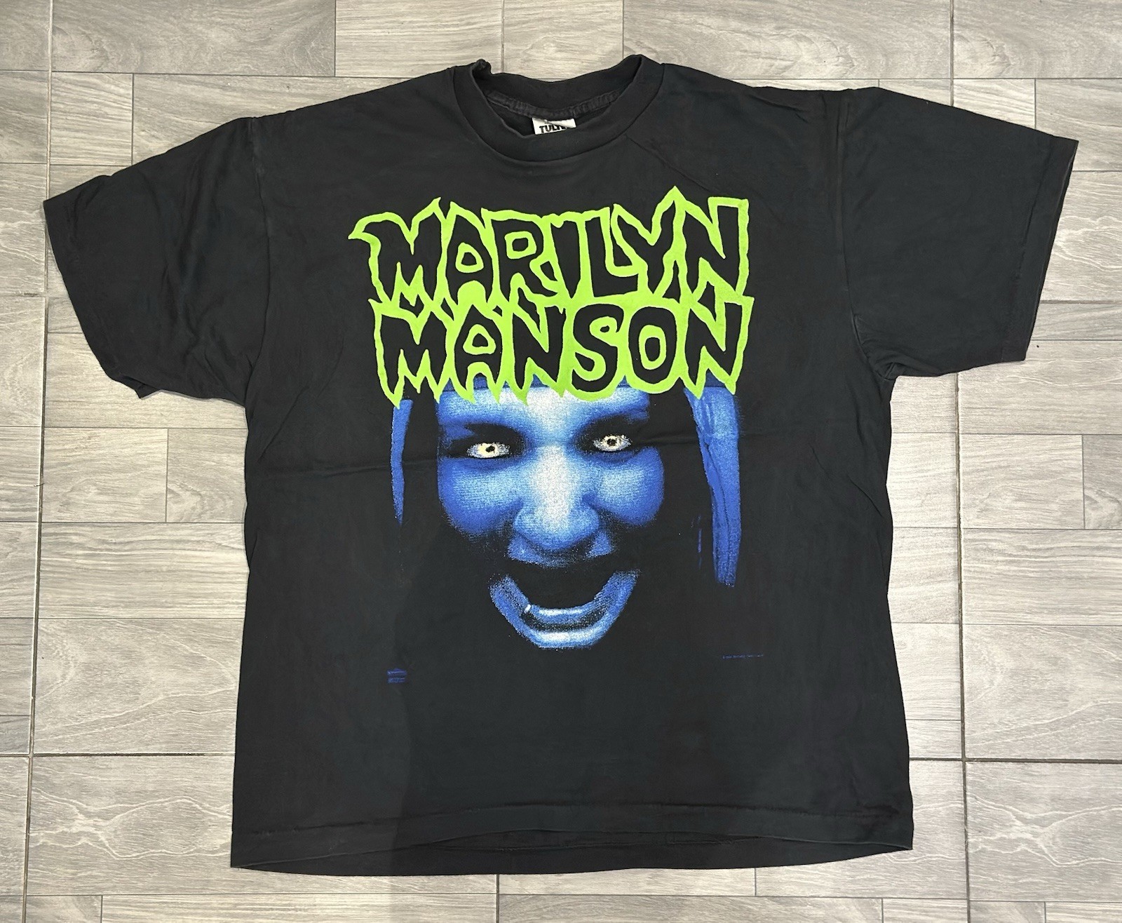 MARILYN MANSON vintage 1996 THIS IS YOUR WORLD t shirt AMERICAN FAMILY MARILYN MANSON vintage 1996 THIS IS YOUR WORLD t shirt AMERICAN FAMILY