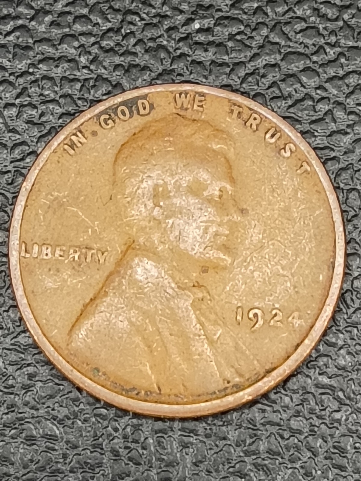 1924 P Lincoln Wheat Cent  Good / VG