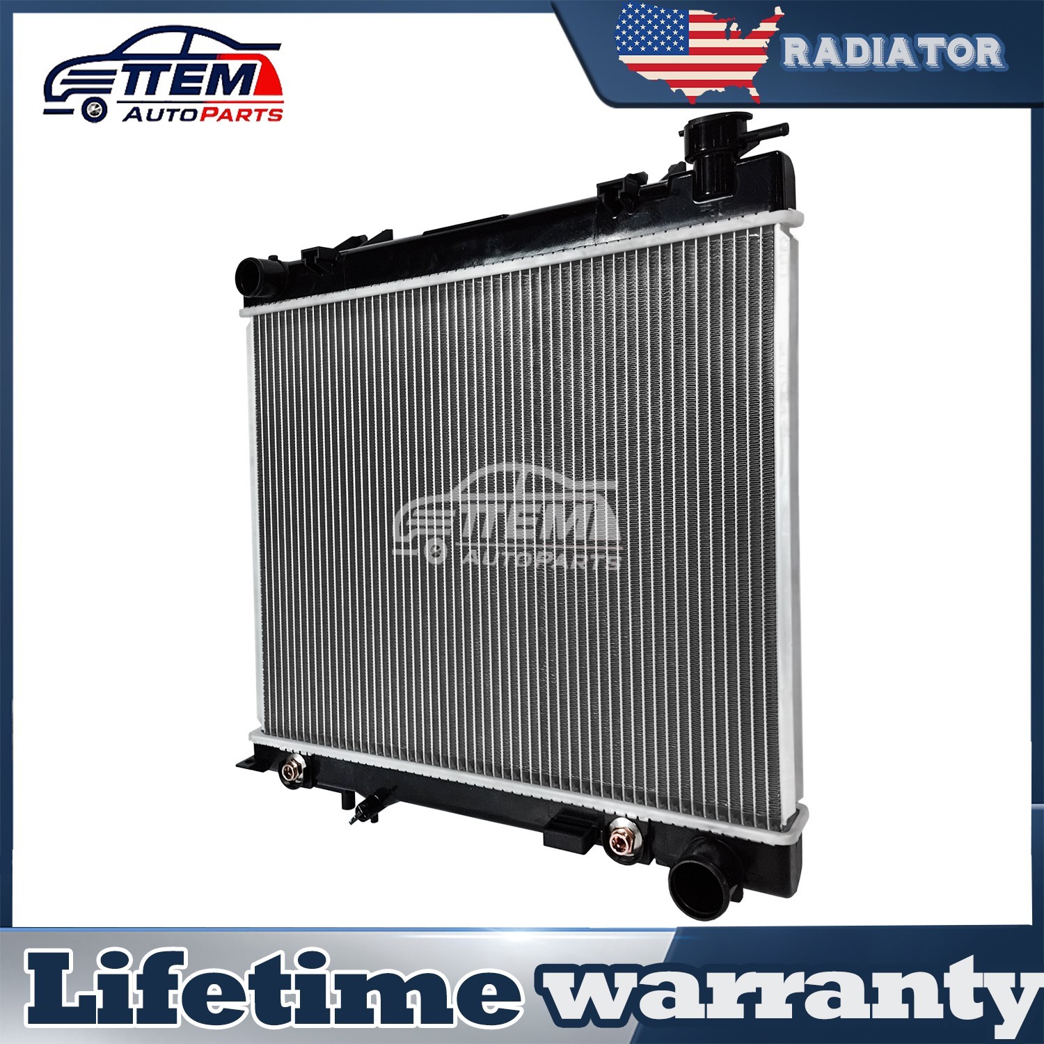 2883 Radiator for 2005-2011 Dodge Dakota 2006-2009 Mitsubishi Raider 3.7L 4.7L
