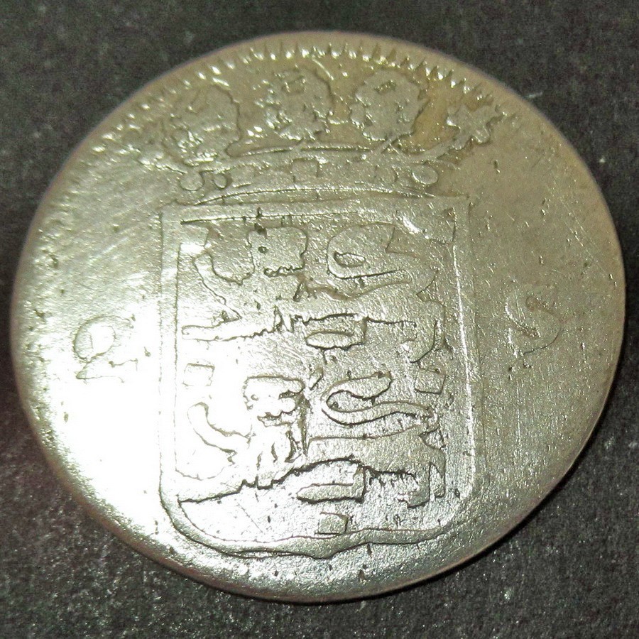 Certificate Authenticity 1760 Colonial New York Silver Lion Dime West Frisia Min