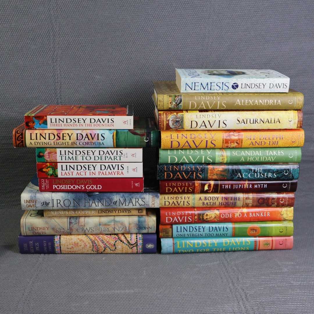 Marcus Didius Falco Series: Books 1-20 by Lindsey Davis: Complete series Set Marcus Didius Falco Series: Books 1-20 by Lindsey Davis: Complete series Set