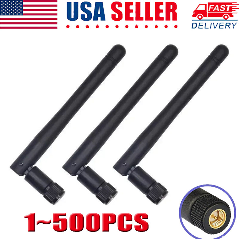 500X RP-SMA Antenna for WiFi 2.4GHz/5Ghz Wireless Router Card Male Pin wholesale