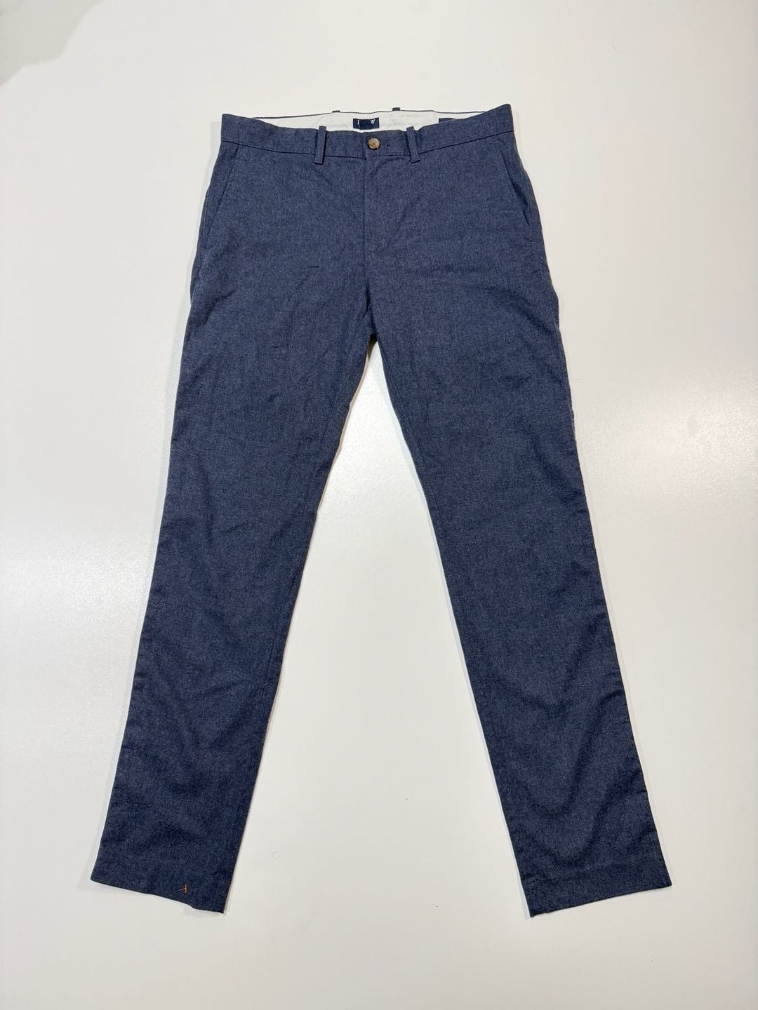 J. Crew Mens Flex Slim Fit Pants Size 30x32 Blue Chinos Preppy Ivy League