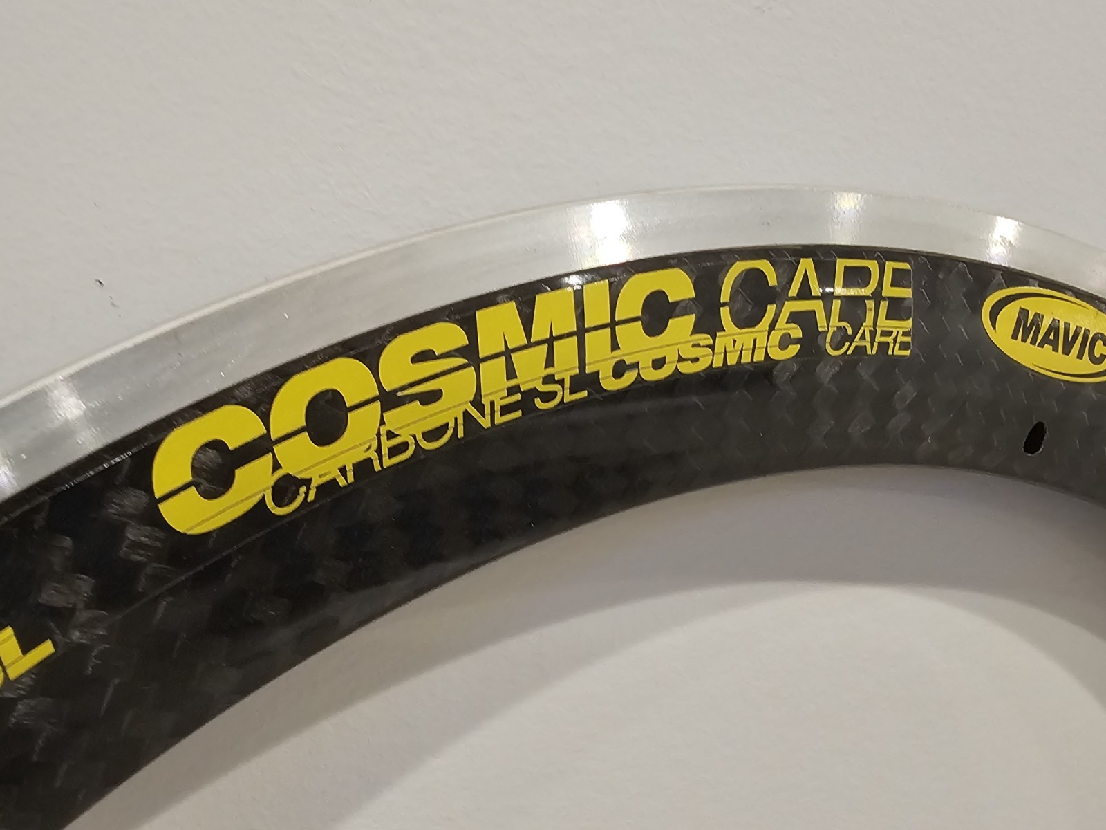 Mavic Cosmic Carbone SL Clincher Rim 700c 16H NOS Carbon Fairing Alloy Track