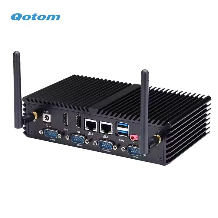 Qotom Q305P Mini Desktop PC 3205u 4GB 32GB COM Fanless Office/Home/Bank/Hotel Qotom Q305P Mini Desktop PC 3205u 4GB 32GB COM Fanless Office/Home/Bank/Hotel