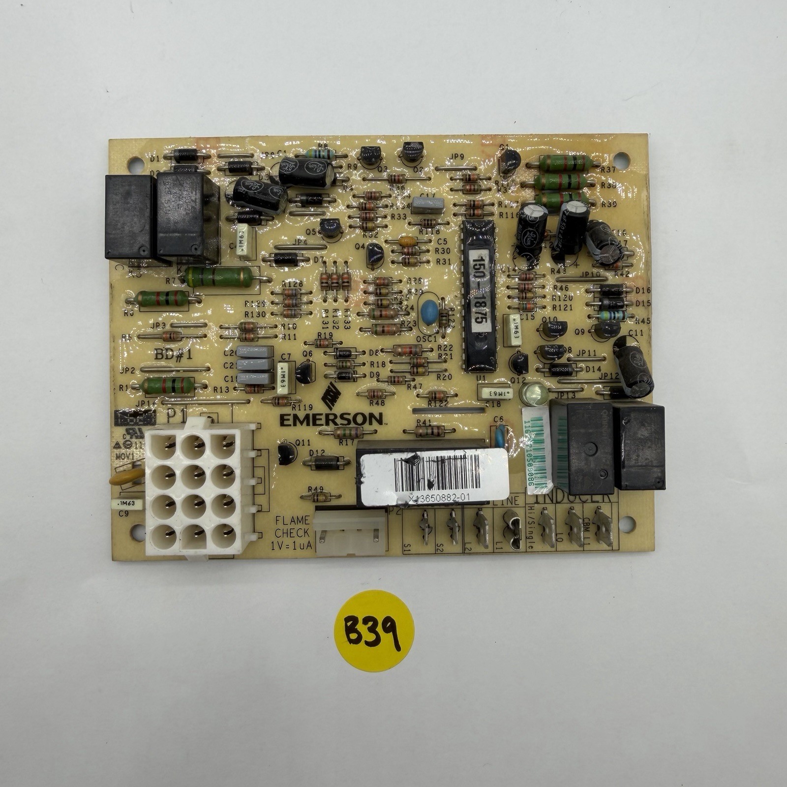 Emerson 150-1875 50C70-495-03 Circuit Board Used
