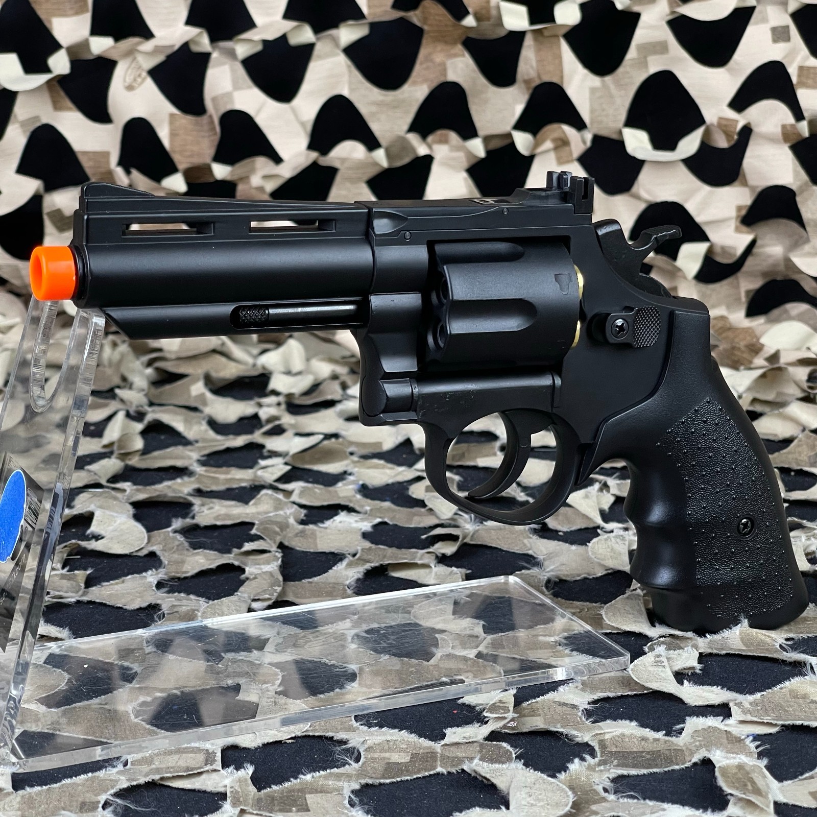 NEW Valken Infinity 357 Green Gas Airsoft Revolver - Black
