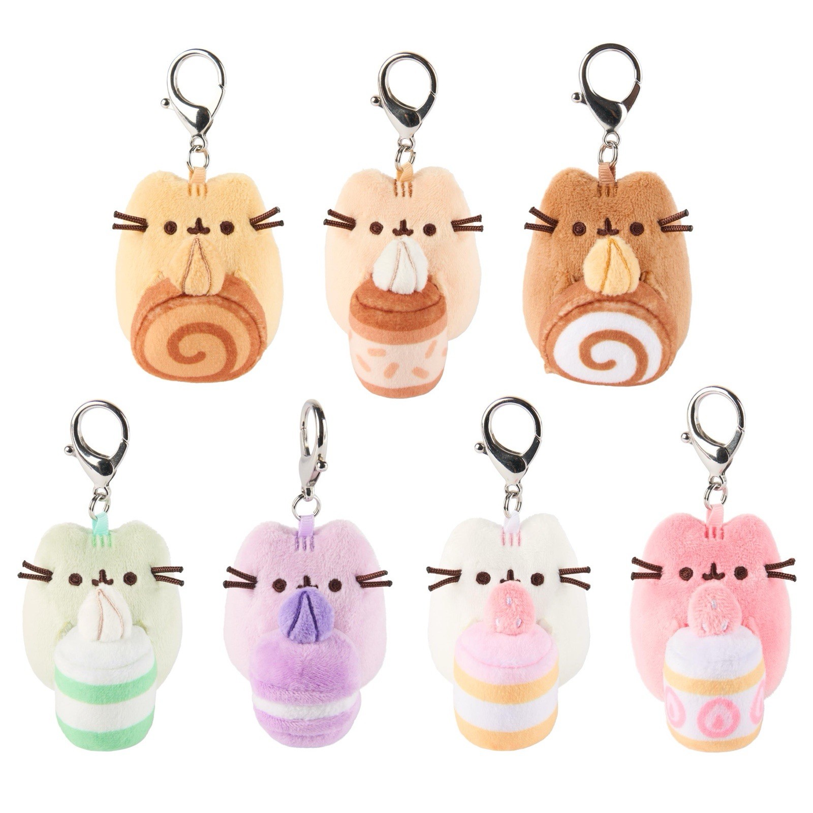New Pusheen Gund Blind Box Series 23 Sweets Dessert Theme Plush Bag Keychain