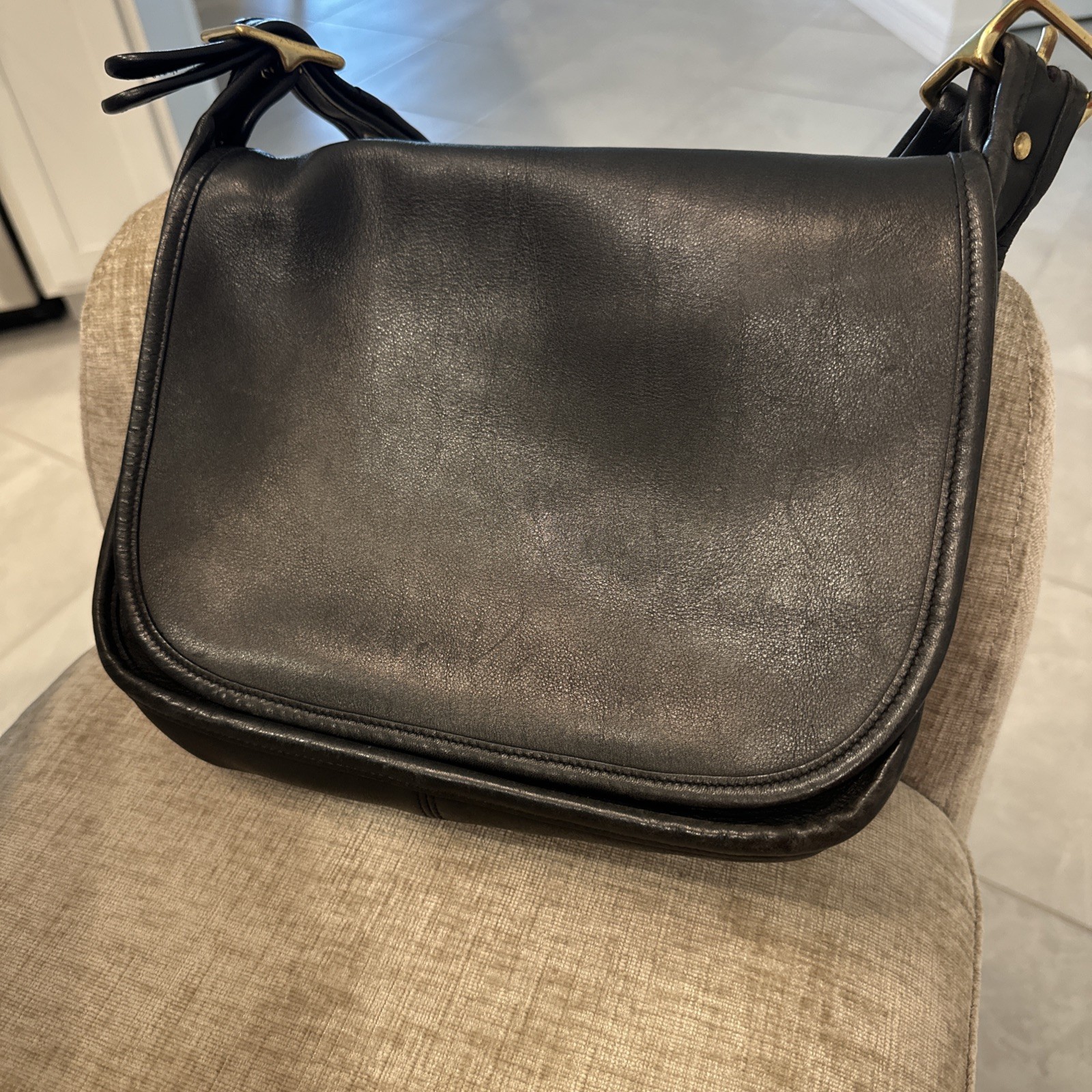 Vintage Coach Patricia Flap Bag