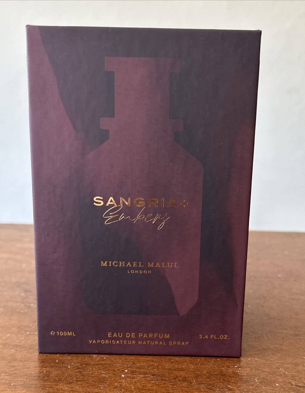 Michael Malul Sangria+Embers 3.4OZ 100 ML EAU DE PARFUM SPRAY NEW SEALED