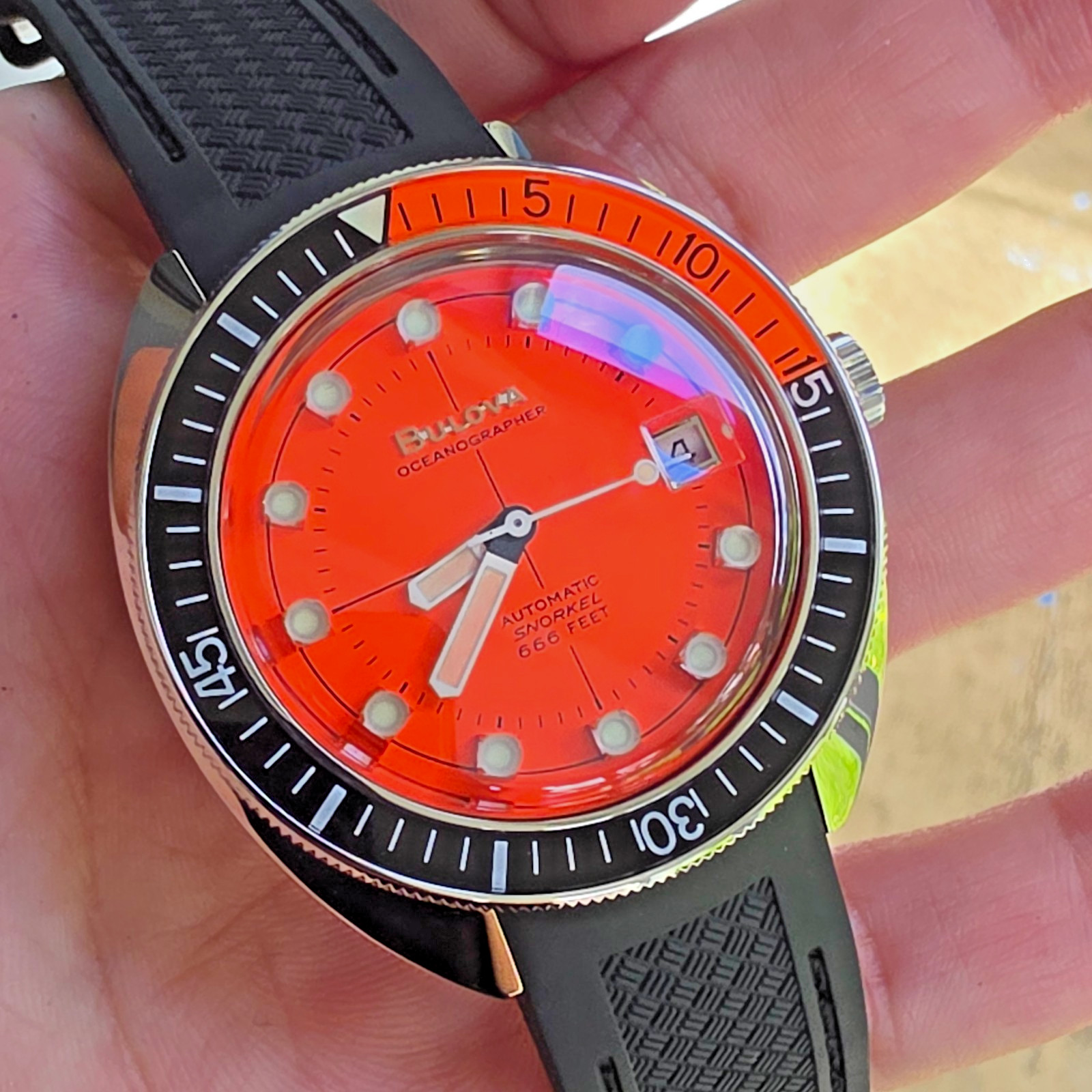 Bulova Devil Diver Oceanographer / Archive Series  666FEET 96B350 41mm