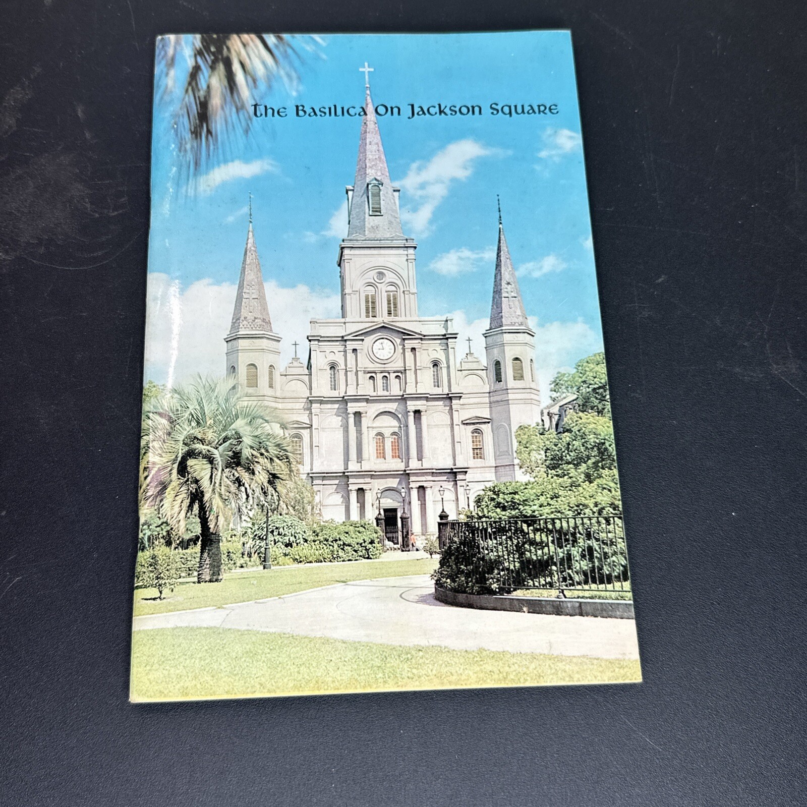 1965 Book The Basilica On Jackson Square Vintage St. Louis Cathedral LA