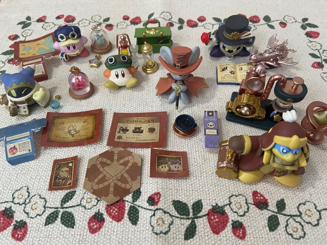 Kirby and the Mysterious Gears Re-Ment Complete Set of 6 Collectible 15+ Kirby and the Mysterious Gears Re-Ment Complete Set of 6 Collectible 15+