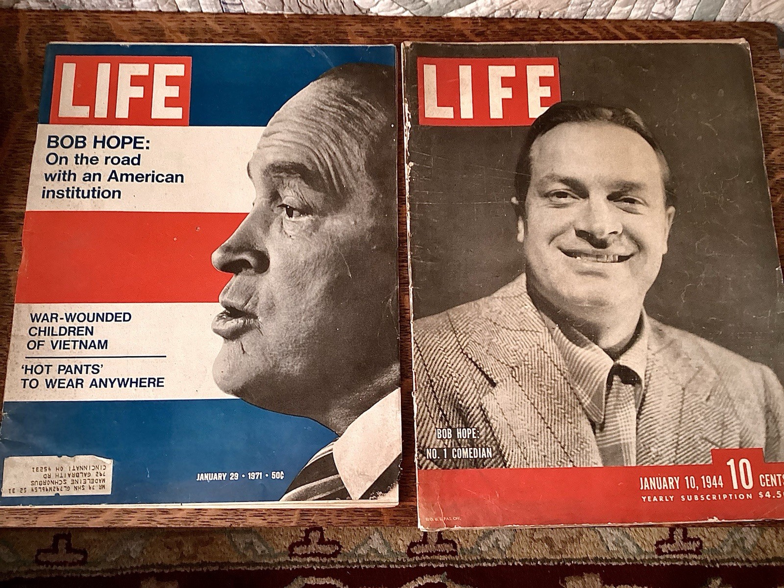 Vintage Jan 29 1971 / 1944 LIFE Magazine Bob Hope Feature Vietnam War Article