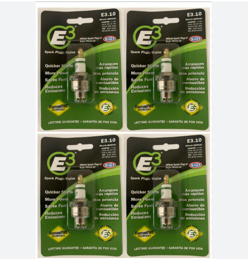E3 Spark Plugs E3.10 (QTY 4) E3 Spark Plugs E3.10 (QTY 4)