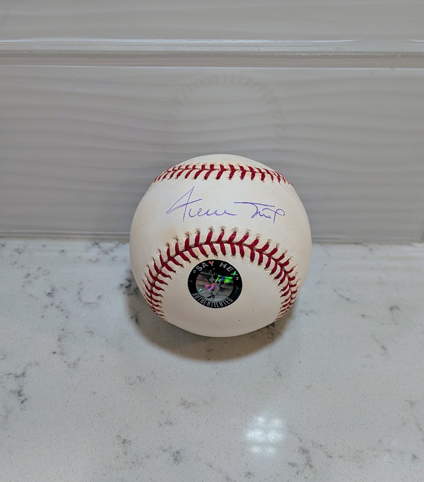 Willie May Signed MLB Baseball Say Hey Authentic Willie May Signed MLB Baseball Say Hey Authentic