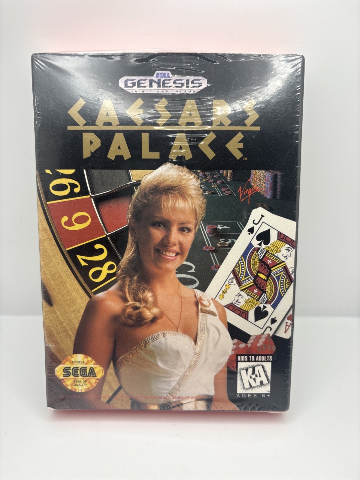 Caesars Palace (Sega Genesis, 1993)  - Brand New