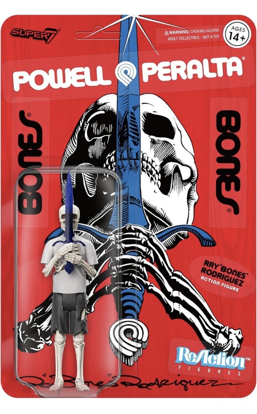 Super7 Powell-Peralta Reaction Figures Wave 04 - Ray Bones Action Figure Super7 Powell-Peralta Reaction Figures Wave 04 - Ray Bones Action Figure
