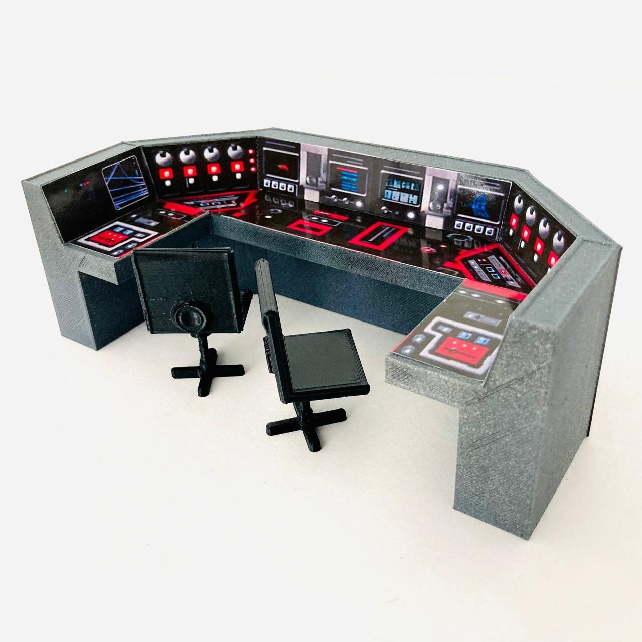 Endor Bunker Control Room Computer Set  for 3.75 inch (1:18) Scale Action Figure