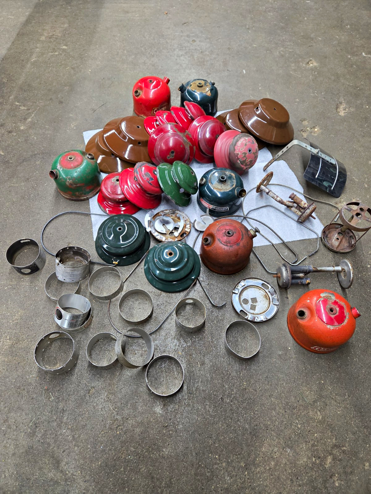 Vintage Coleman Parts Lot Vintage Coleman Parts Lot